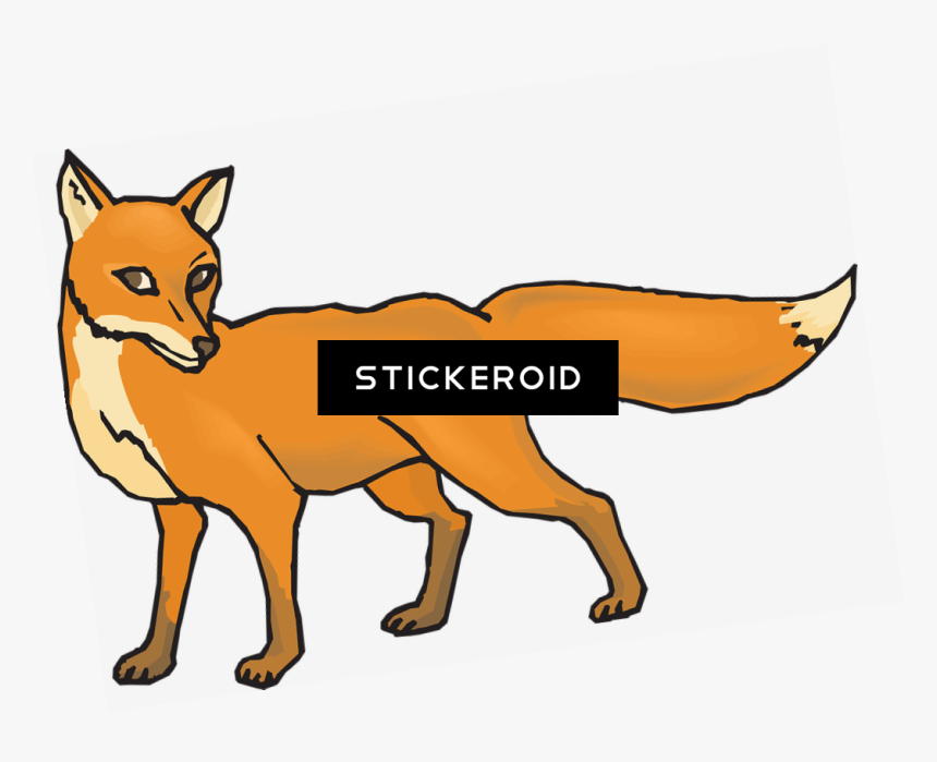 Transparent Jackal Png - Clip Art Fox Transparent, Png Download