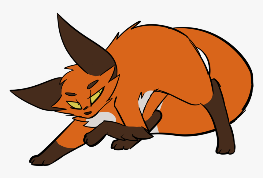 Fox Clipart Strong - Strong Cartoon Fox, HD Png Download