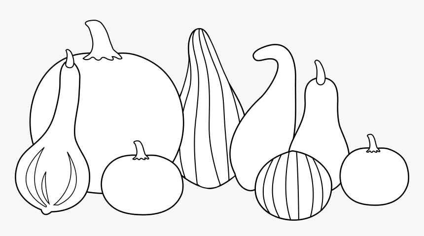 Thanksgiving Clipart Gourd - Clip Art, HD Png Download