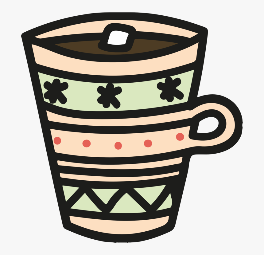 Tableware,coffee Cup,drinkware - Hot Chocolate, HD Png Download