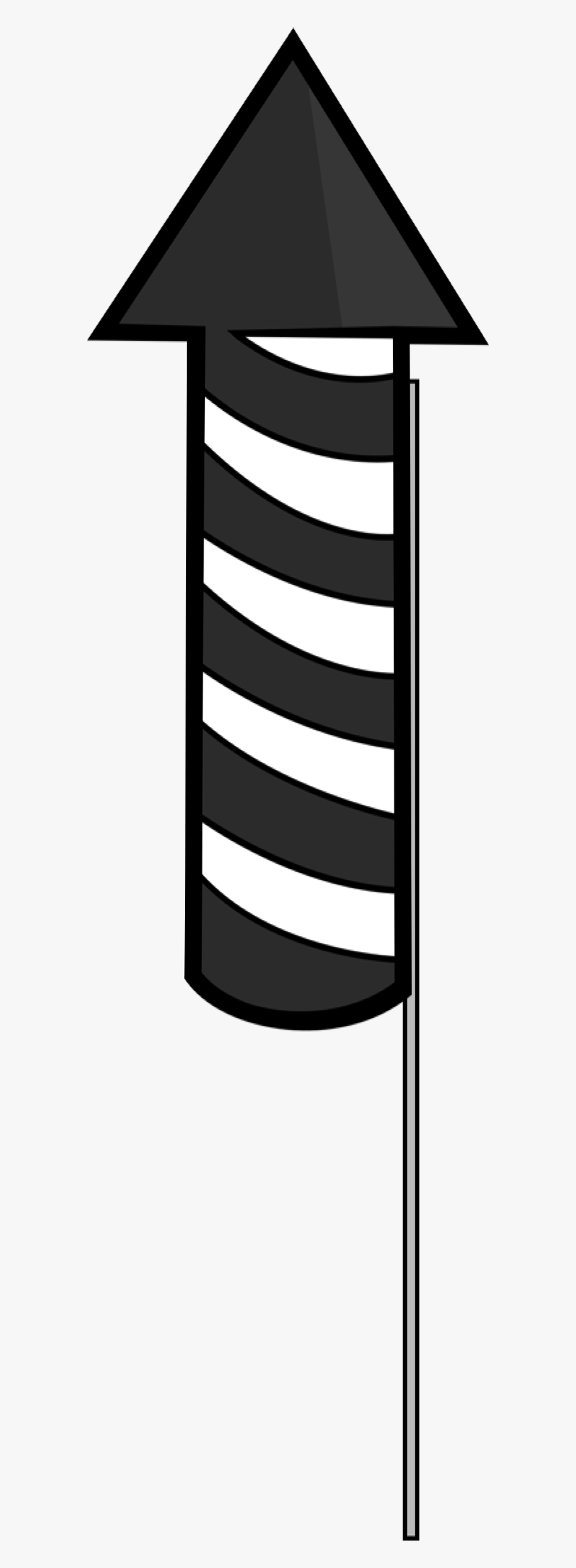 Firecracker Clipart Firework - Firework Rocket Clipart, HD Png Download