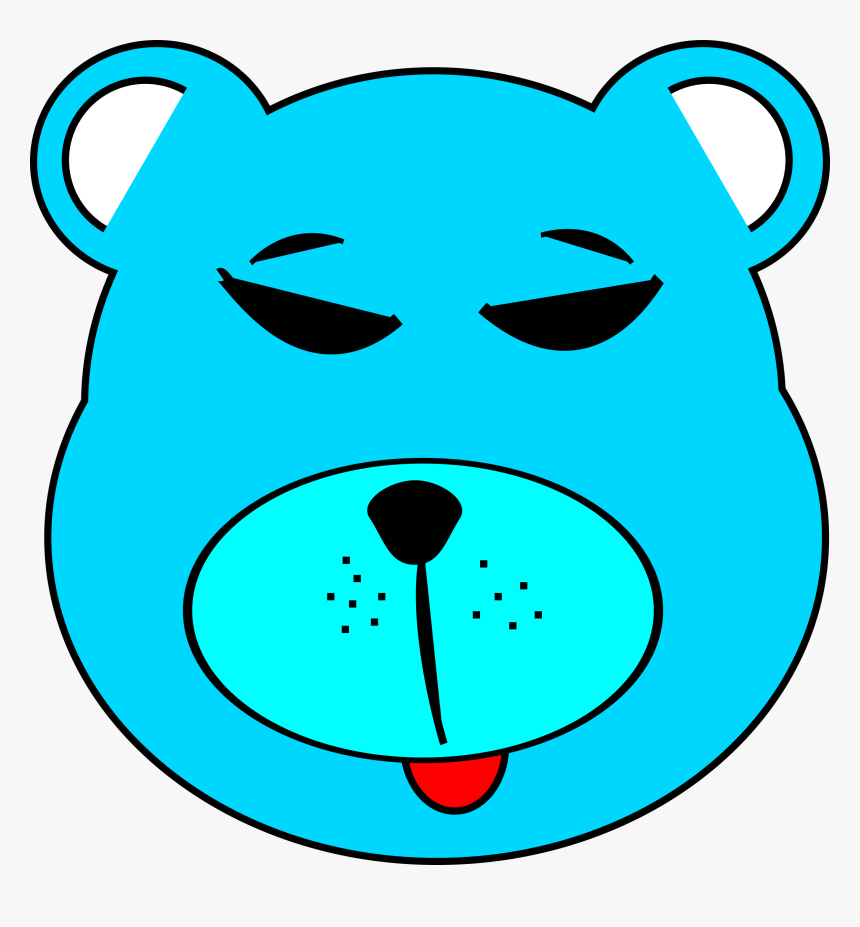 Blue Teddy Bear Clipart - Clip Art, HD Png Download