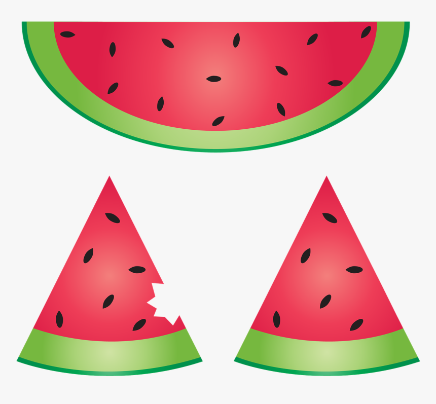 Fatia Melancia Png, Transparent Png