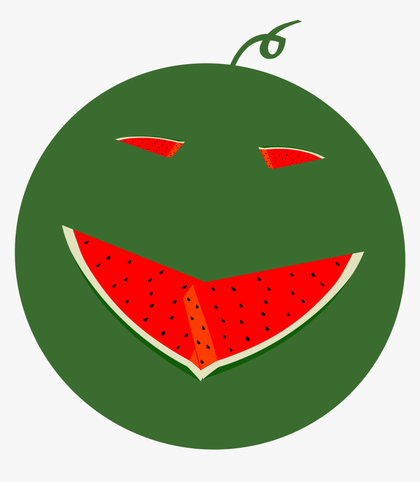 Watermelon Face Png, Transparent Png
