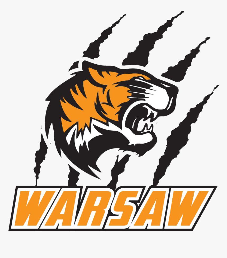 School Logo - Warsaw High School Tigers, HD Png Download