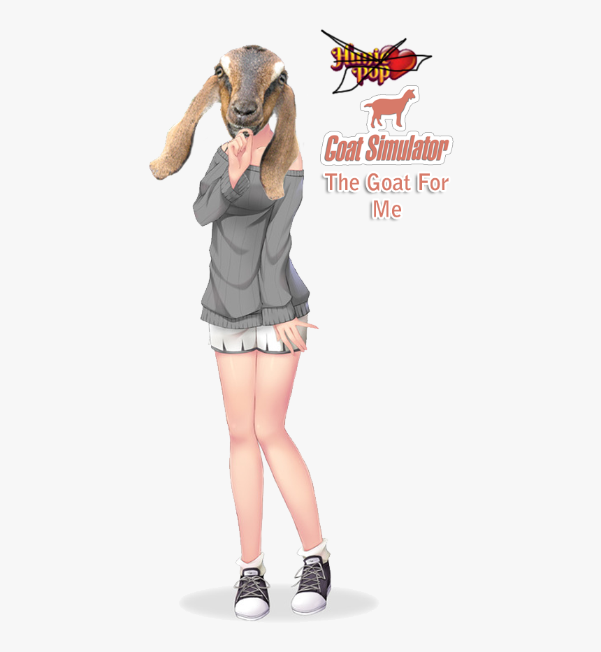 Huniepop Blue Haired Girl , Png Download - Huniepop Blue Haired, Transparent Png