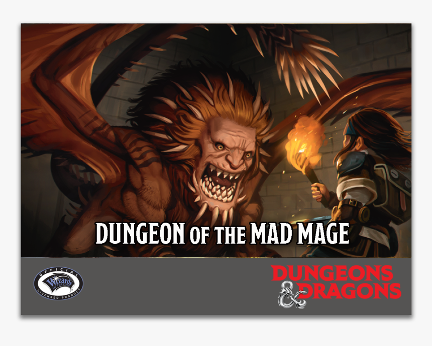 Dungeons & Dragons Sounds To The Max - Dungeon Of The Mad Mage Level 1, HD Png Download