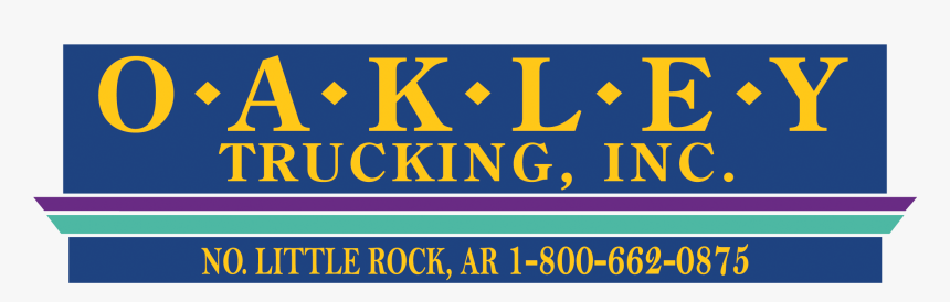 Oakley Trucking Logo - Oakley Trucking, HD Png Download