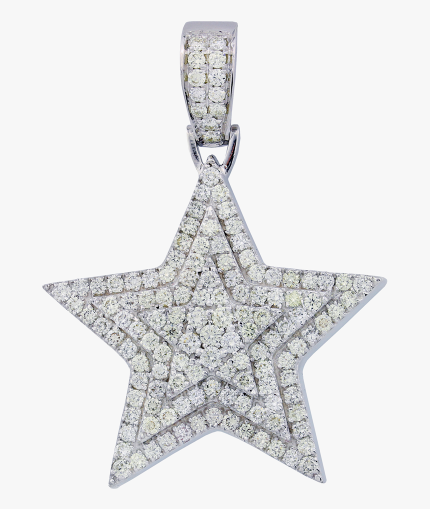 3d Star Pendant 14k Wg - Manatee County Sheriff Logo, HD Png Download