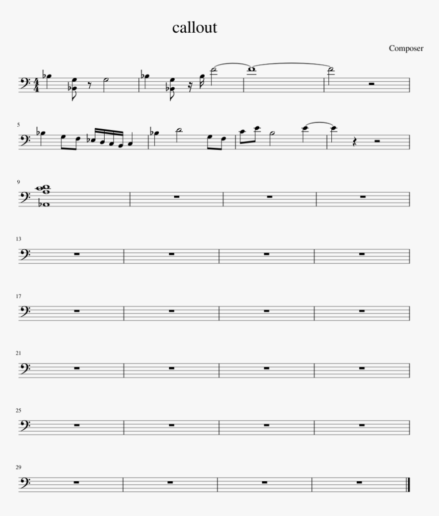 Sheet Music, HD Png Download