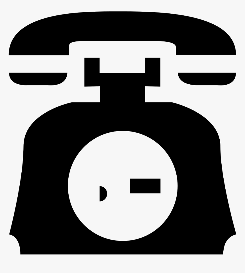 Si Glyph Old Phone, HD Png Download