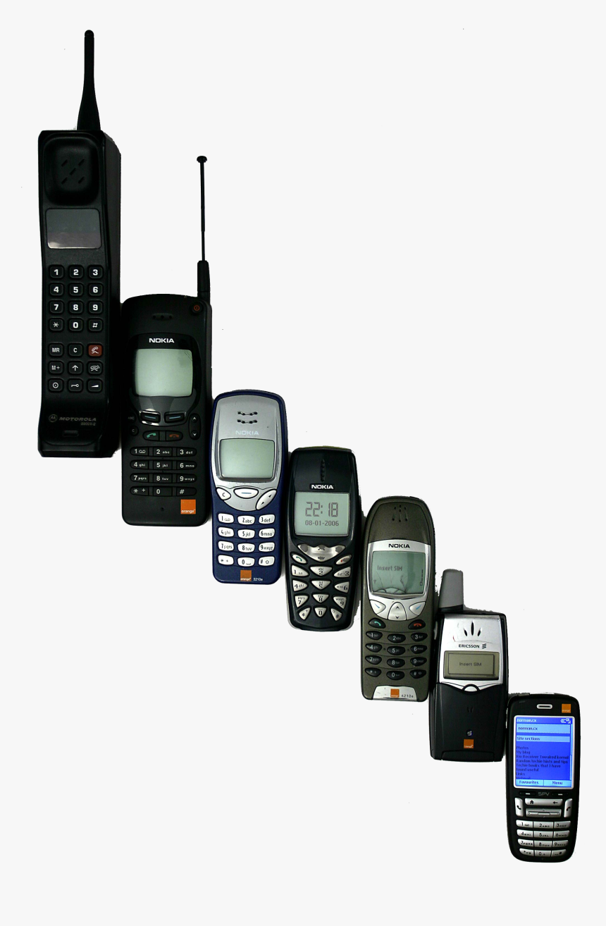 First Mobile Phone, HD Png Download