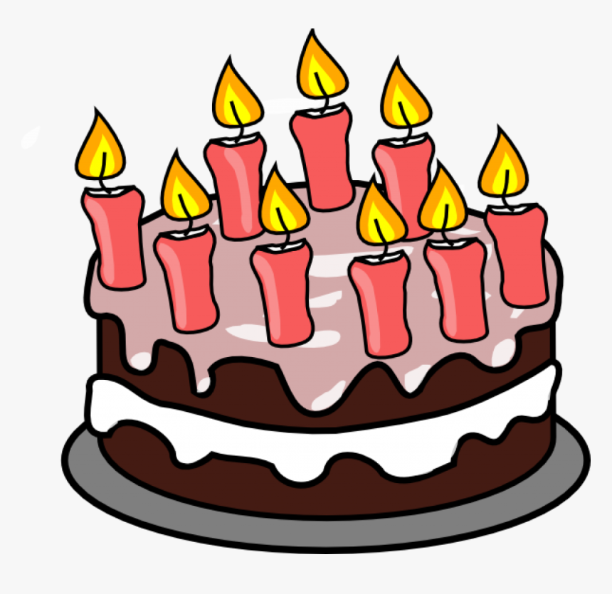 Free Birthday Cake Clipart - Birthday Cake Clip Art, HD Png Download