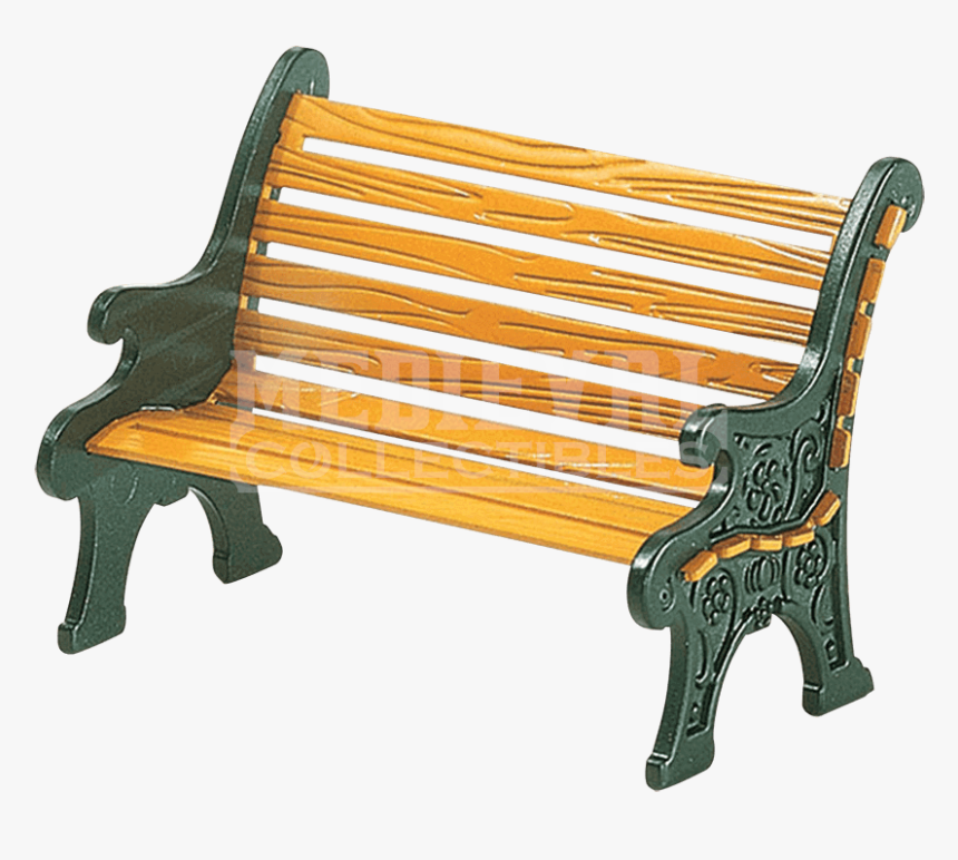 Transparent Park Bench Png - Department 56 Village Wrought Iron Park Bench, Png Download