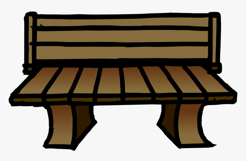 Bench, Rest, Park, Seat, Sitting, Wooden, Relax - Bench Clipart, HD Png Download