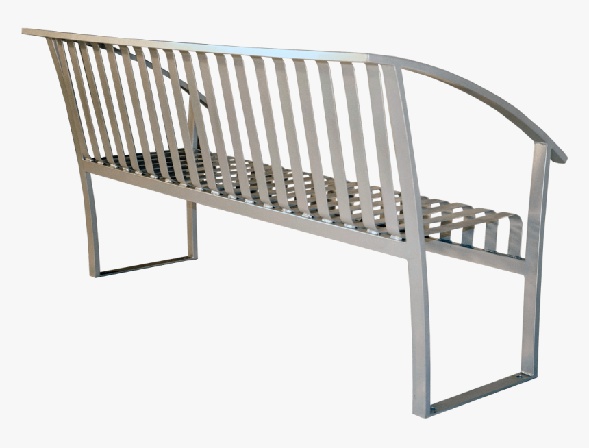 Turisno Park Bench All Metal Wishbone Site Furnishings - Bench, HD Png Download