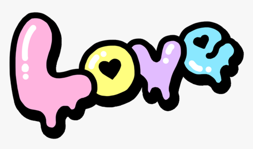 Cute Love Pink Girly - Cute Sticker Png Love, Transparent Png