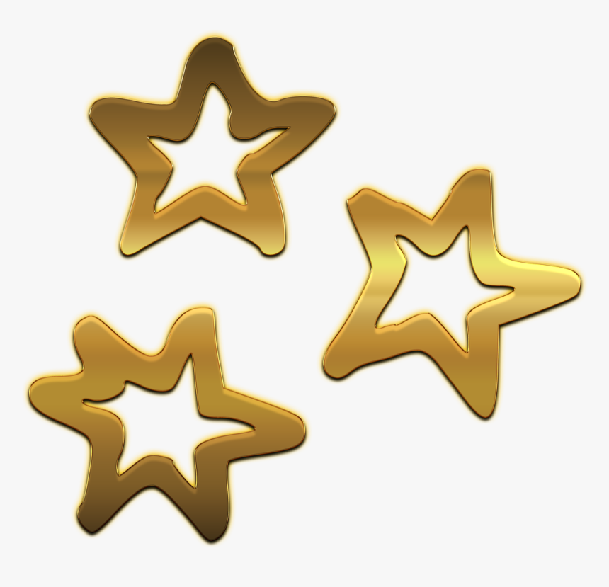 Star, Stars, Glitter, New Year S Eve, Christmas - Stelle Glitter Png, Transparent Png