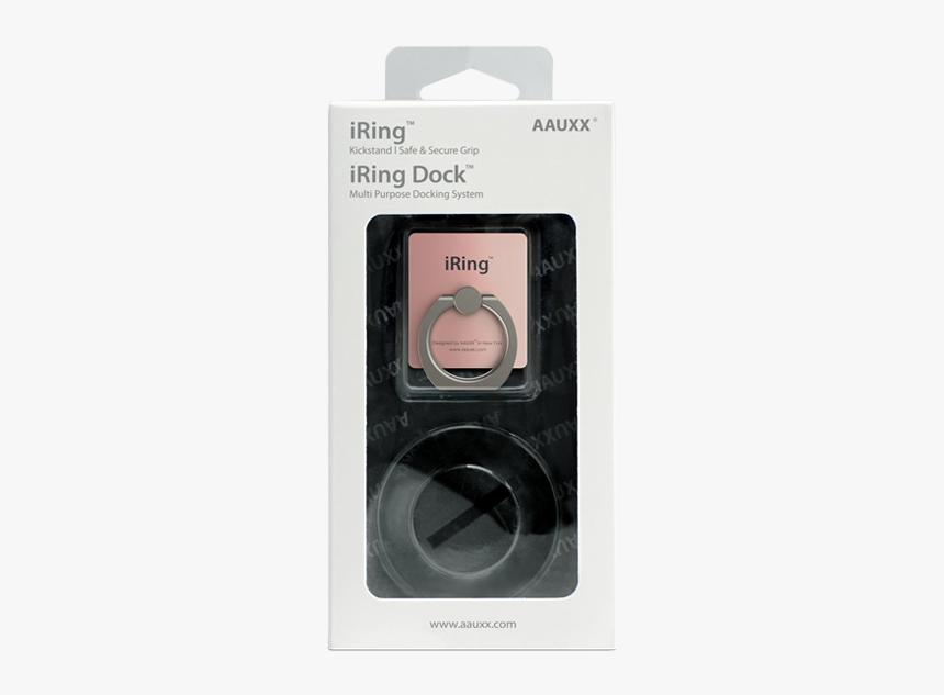 Dock Set Rosegold Black - Iring, HD Png Download