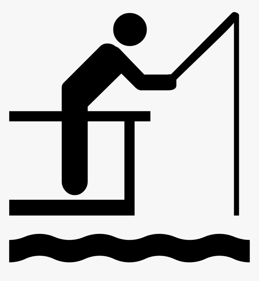 Fishing Dock - Fishing Clip Art, HD Png Download