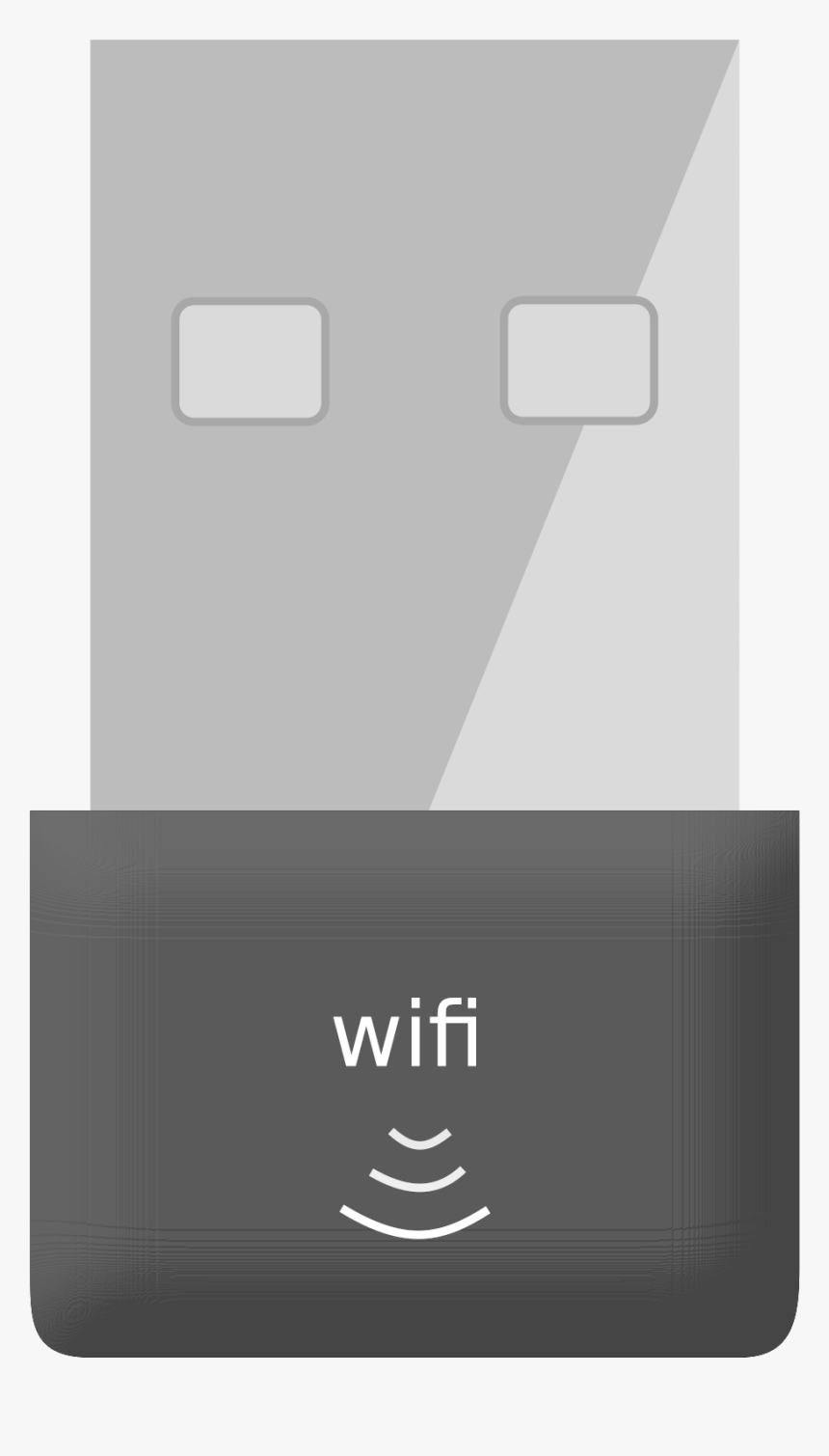 Wifi Usb Emitter - Wifi Dongle Png, Transparent Png