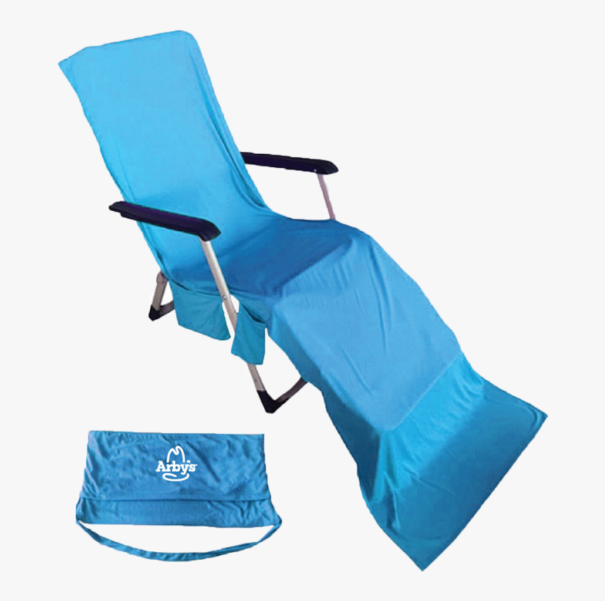Beach Chair Cover Towel - Beach Towel, HD Png Download