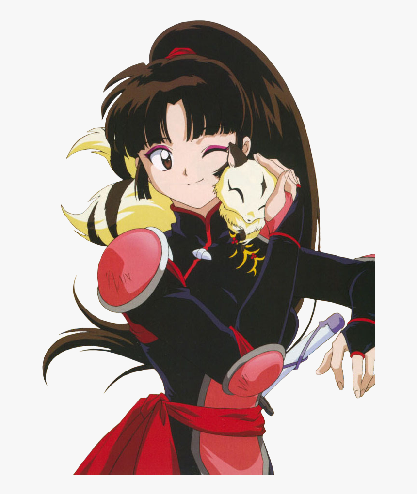 Inuyasha Sango And Kirara, HD Png Download