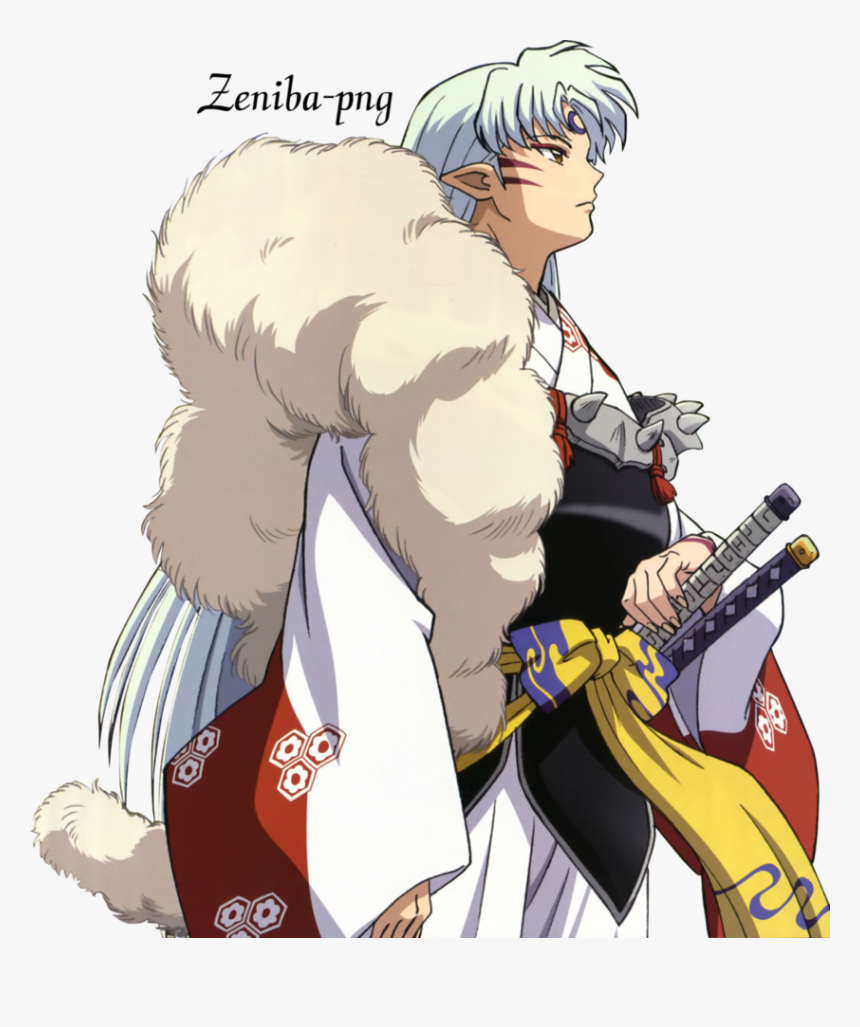 Sesshomaru Inuyasha Y Kagome , Png Download - Sesshomaru Inuyasha Anime Sesshomaru, Transparent Png