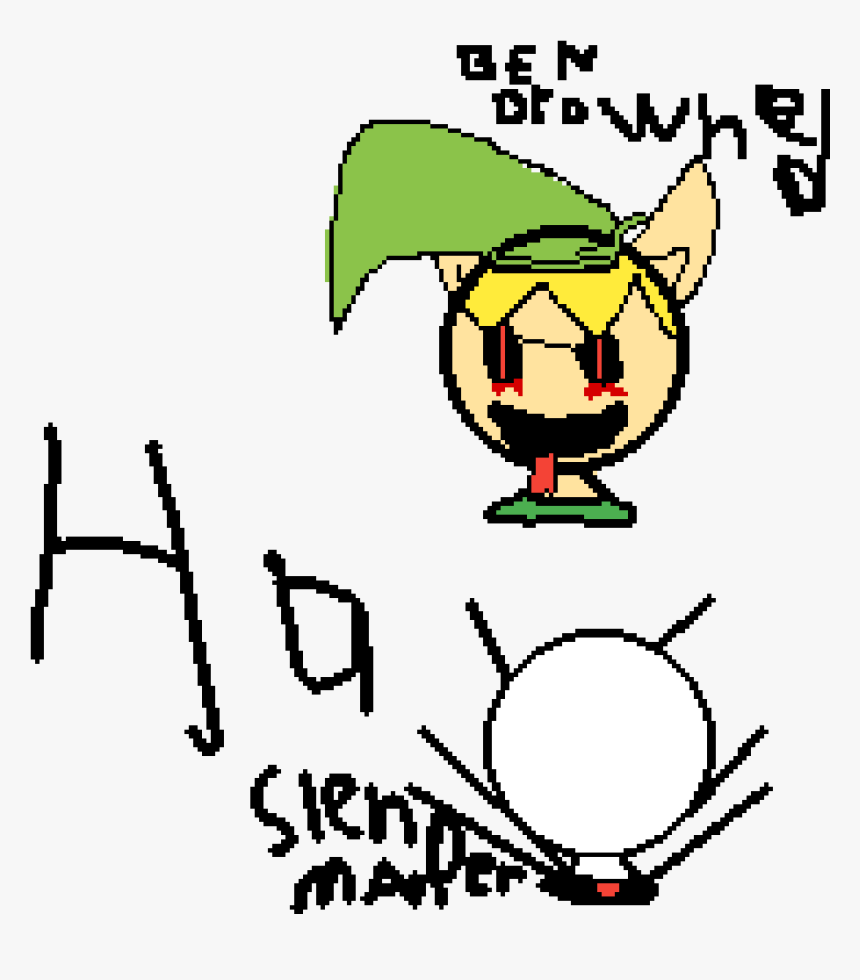 Ben Drowned And - Cartoon, HD Png Download