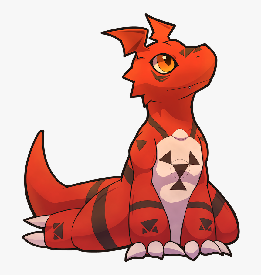 Digimon Clipart Blue Dog - Renamon, HD Png Download