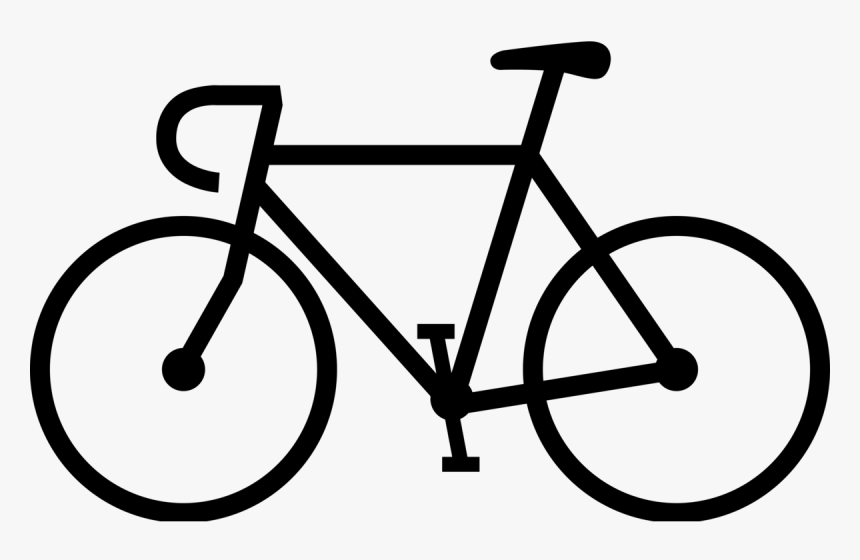 Road Bike Symbol, HD Png Download