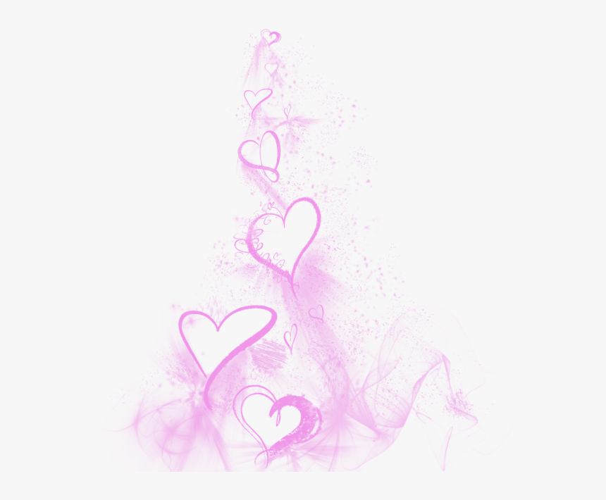 Heart Background Png - Sketch, Transparent Png