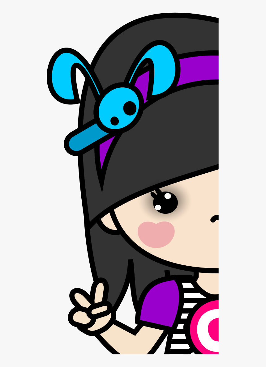 Emo Clipart Kawaii - Muñequitas Kawaii, HD Png Download
