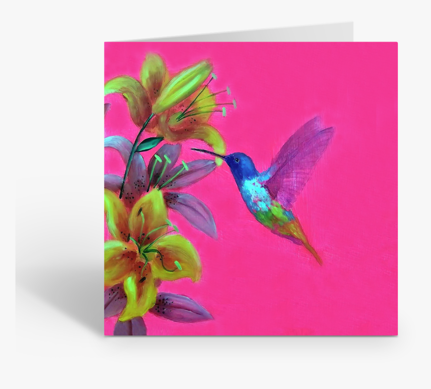 Happy Birthday Hummingbird Cards, HD Png Download