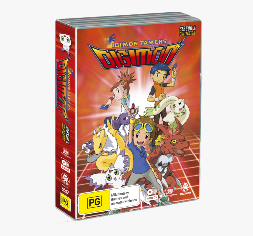 Digimon Tamers Dvd, HD Png Download
