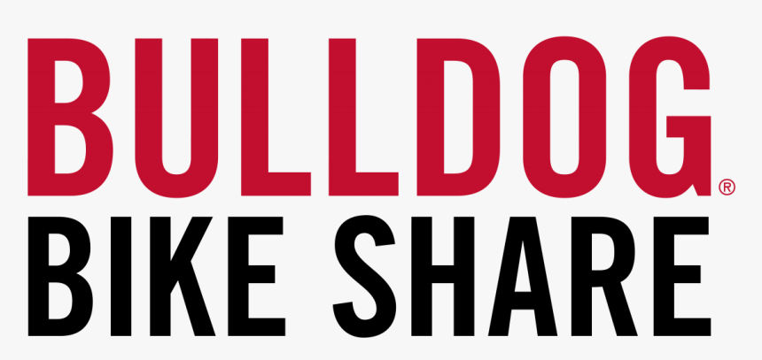 Bulldog Bike Share With Bike Icon - Oval, HD Png Download