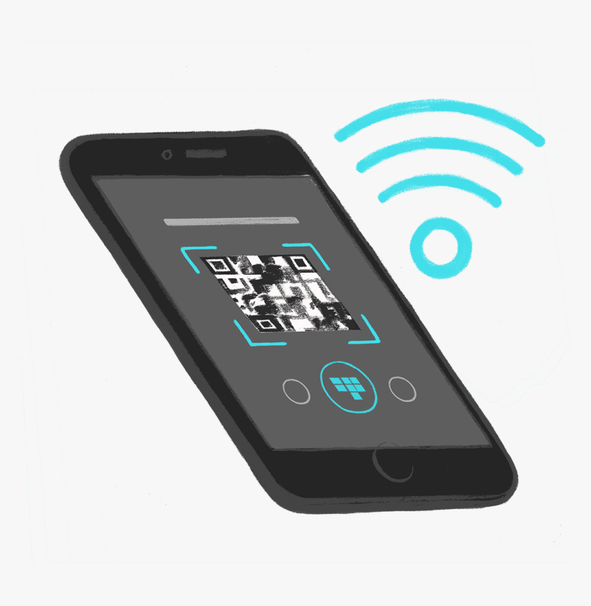 Locate A Hopr Bike Using The Map On The Hopr Transit - Smartphone, HD Png Download