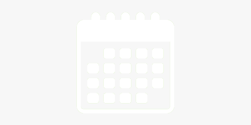 Blue Icon Of Calender, HD Png Download