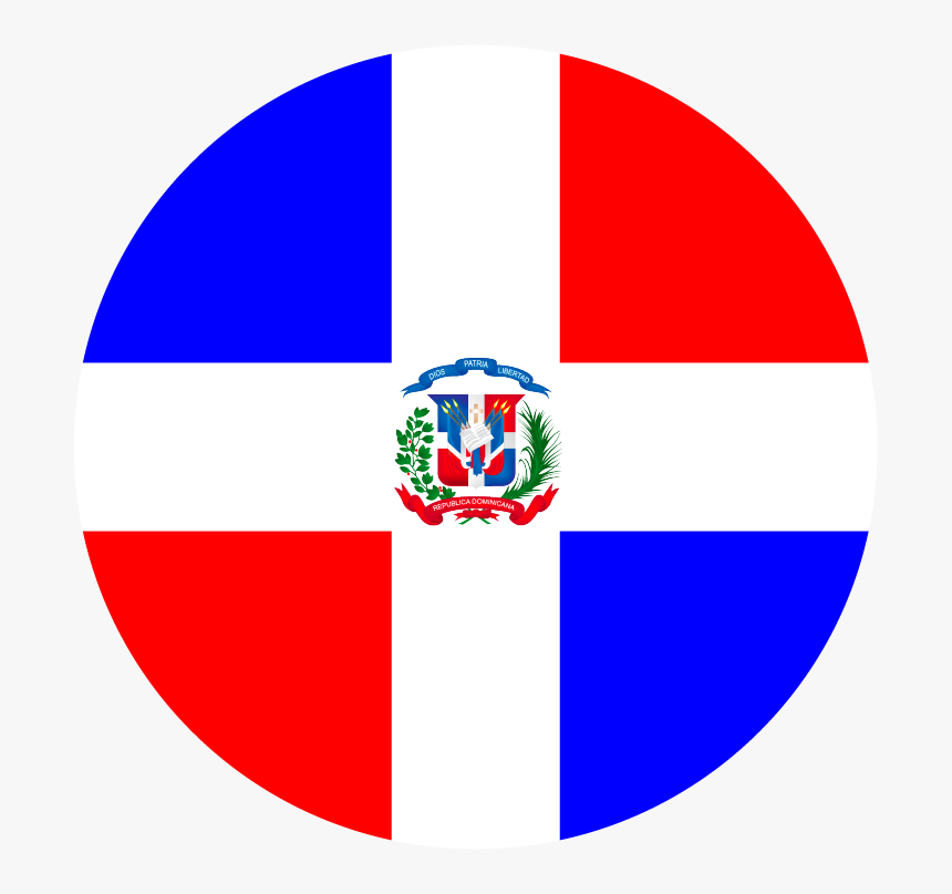 Dominican Republic Flag Black And White Png, Transparent Png