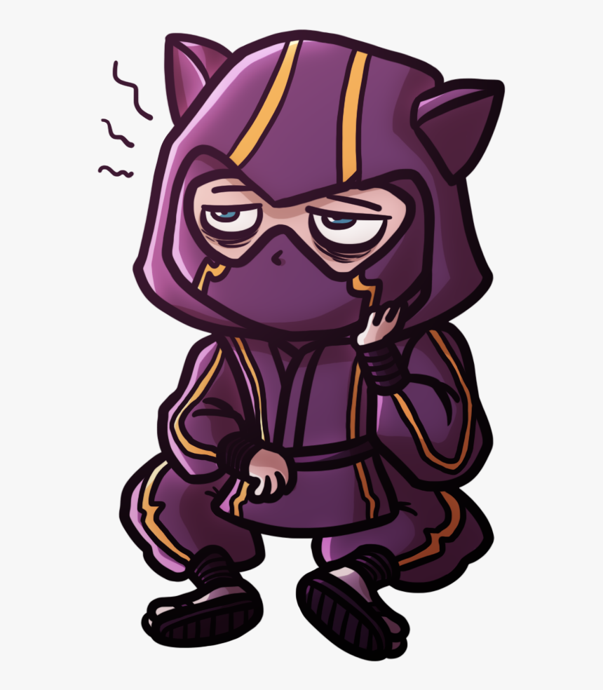 Transparent Ninja Png - Transparent Cartoon Ninja, Png Download
