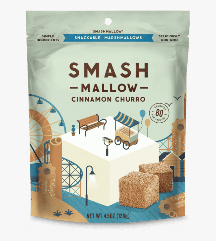 Cinnamon Churro - Smashmallow Cinnamon Churro, HD Png Download