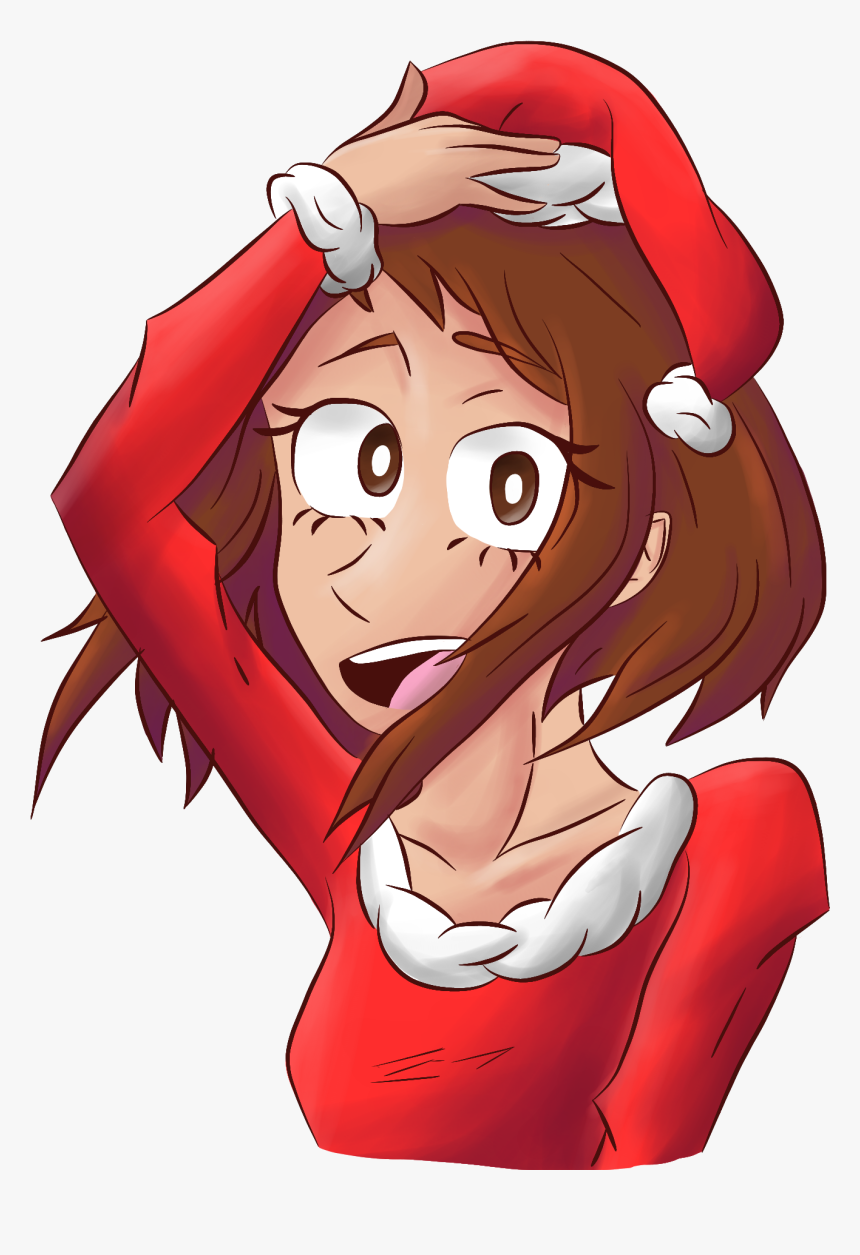 Transparent Anime Christmas Png - Cartoon, Png Download