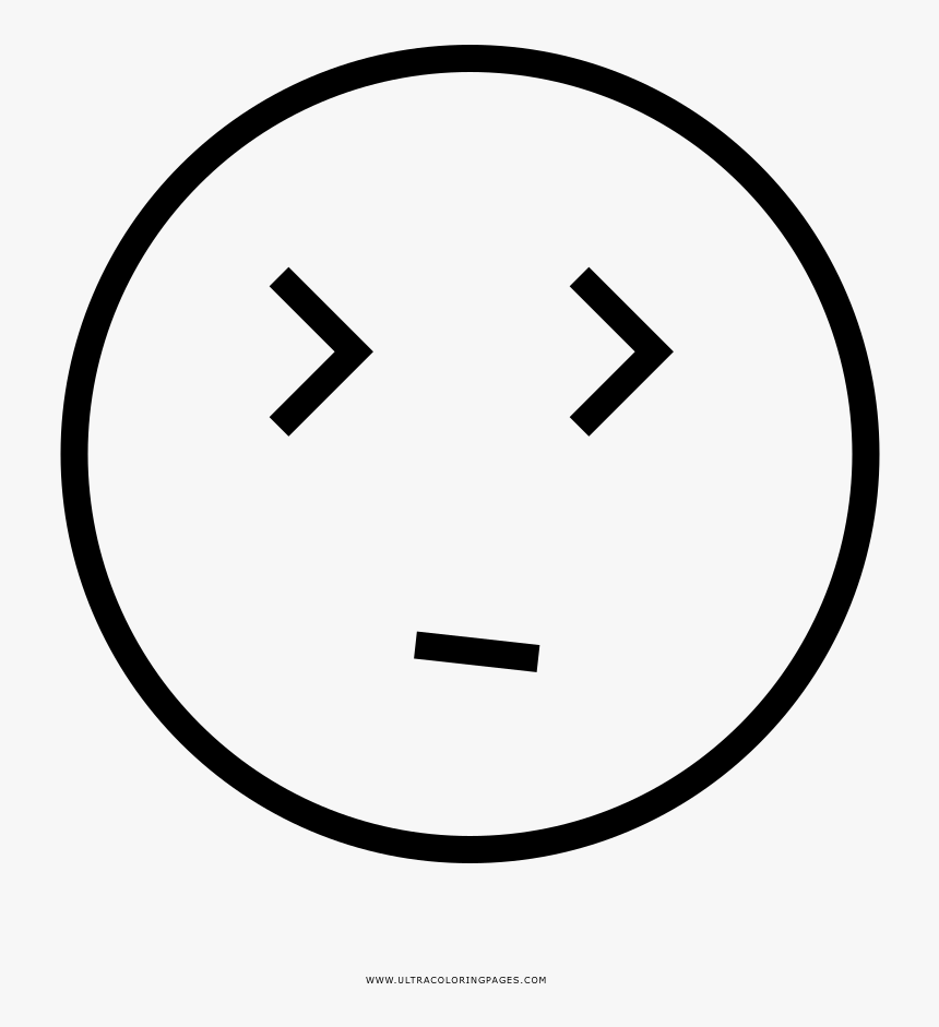 Bored Coloring Page - Circle, HD Png Download