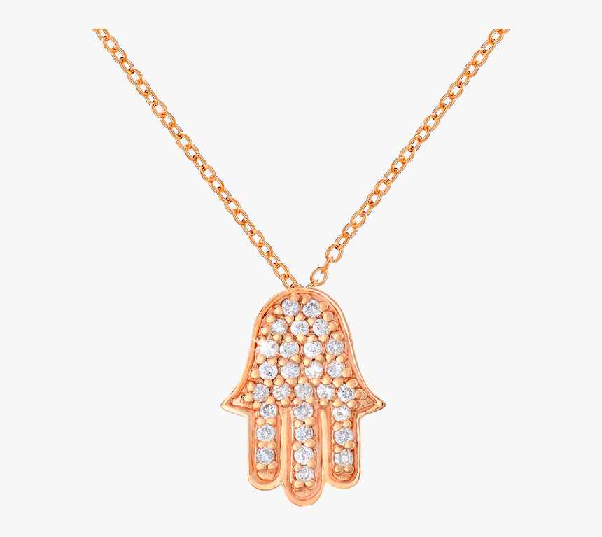 Hamsa1-p - Necklace Ashes Rose Gold Urn, HD Png Download