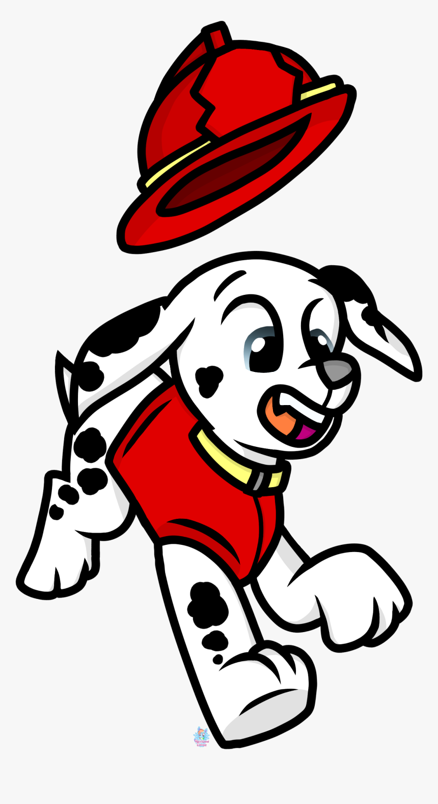 Paw Patrol Marshall By Rainboweevee Da - Marshall Paw Patrol Deviantart, HD Png Download