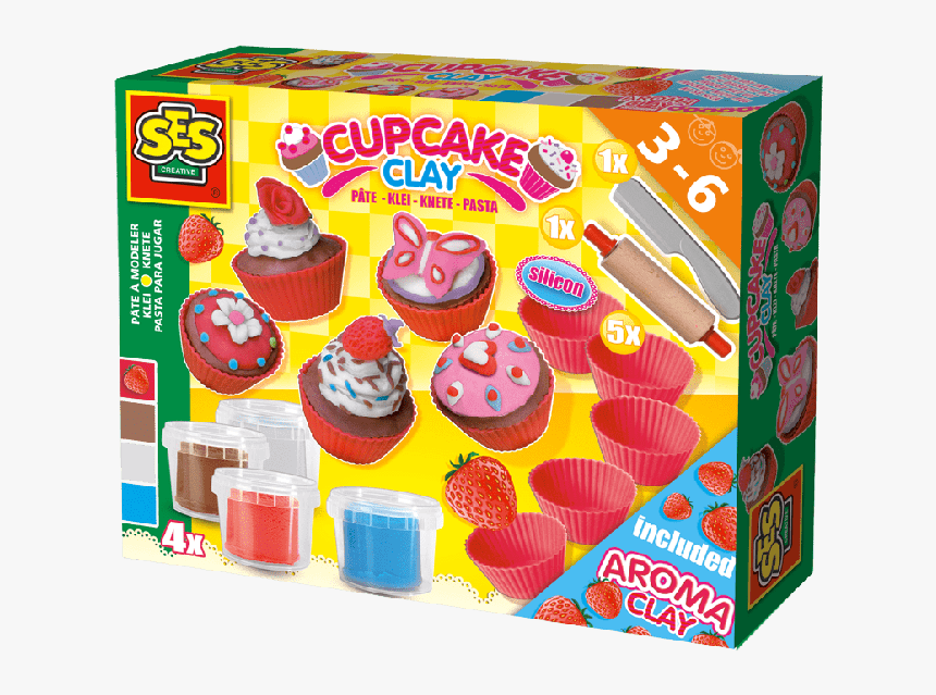 Super Play Dough Cupcake - Ses Creative, HD Png Download