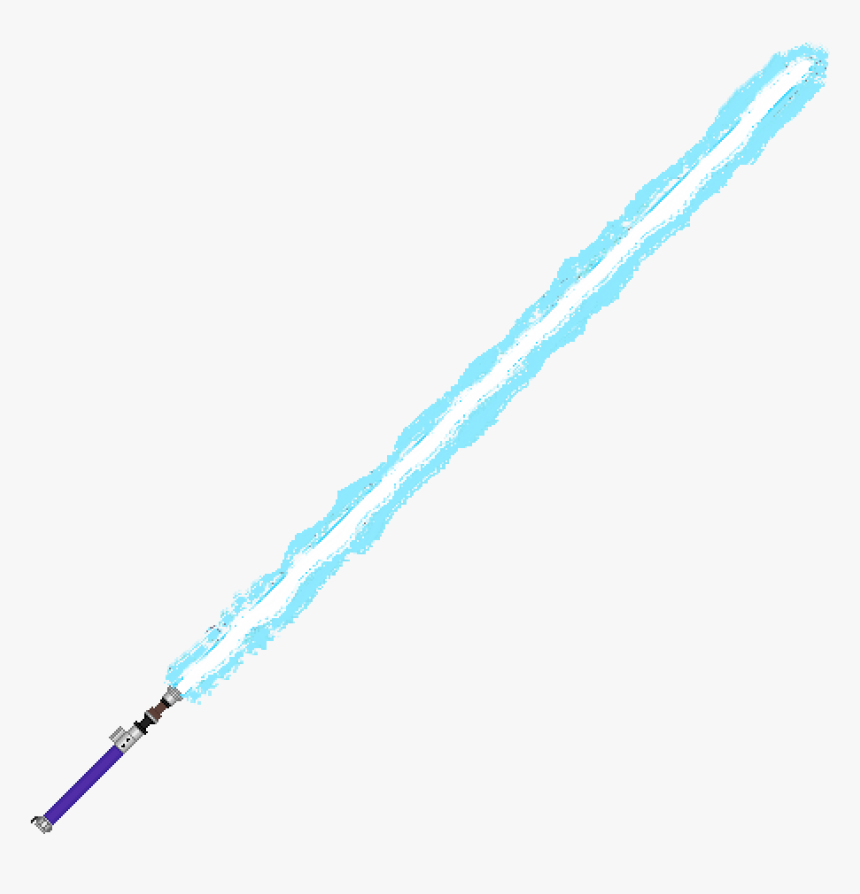 Blue Lightsaber Png, Transparent Png