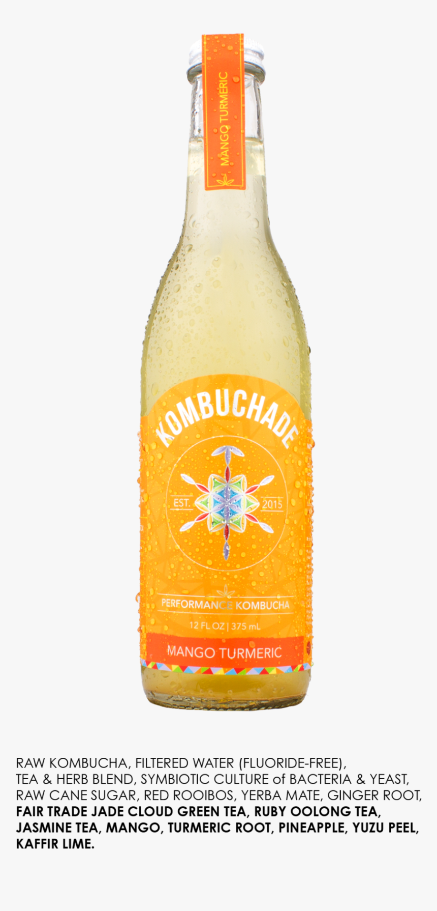 Mango Turmeric Ingredient - Beer Bottle, HD Png Download