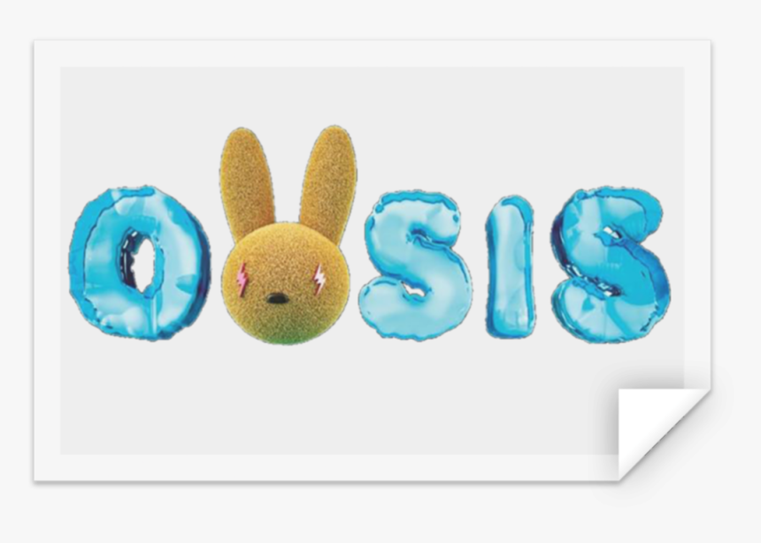 Oasis Rectangle Sticker - Cartoon, HD Png Download