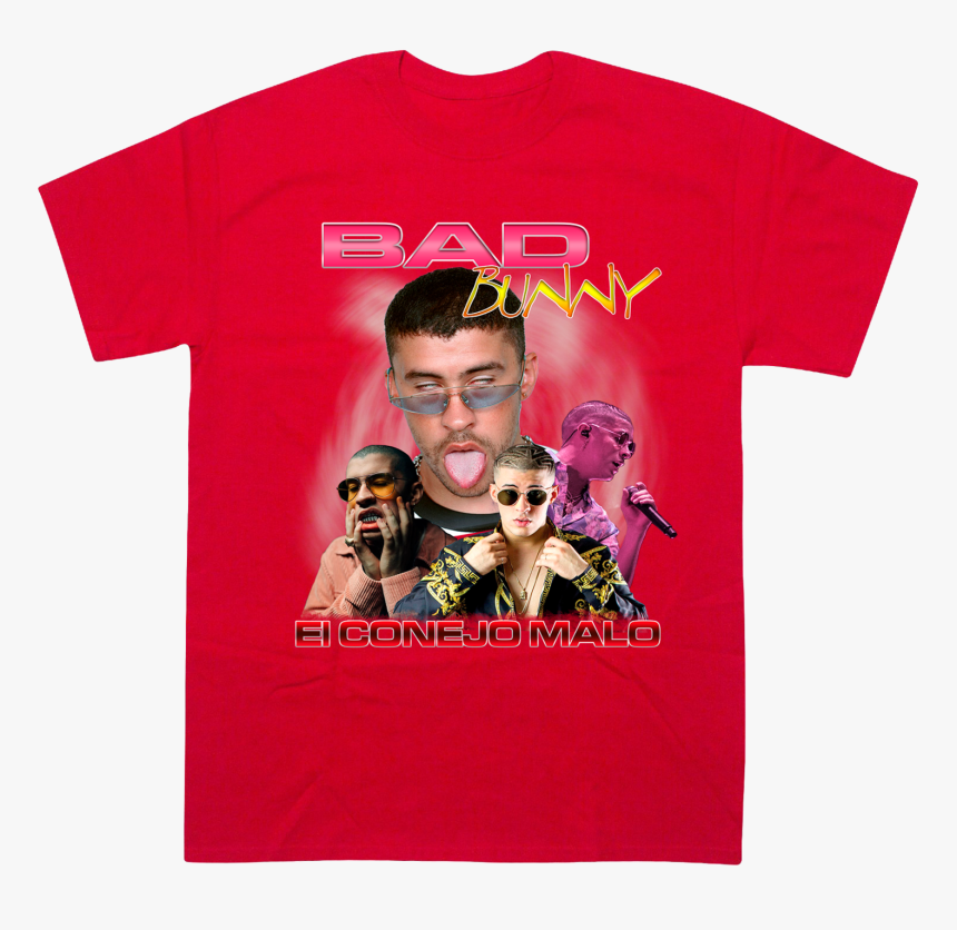 Bad Bunny Rap Tee - Remeras De Bad Bunny, HD Png Download